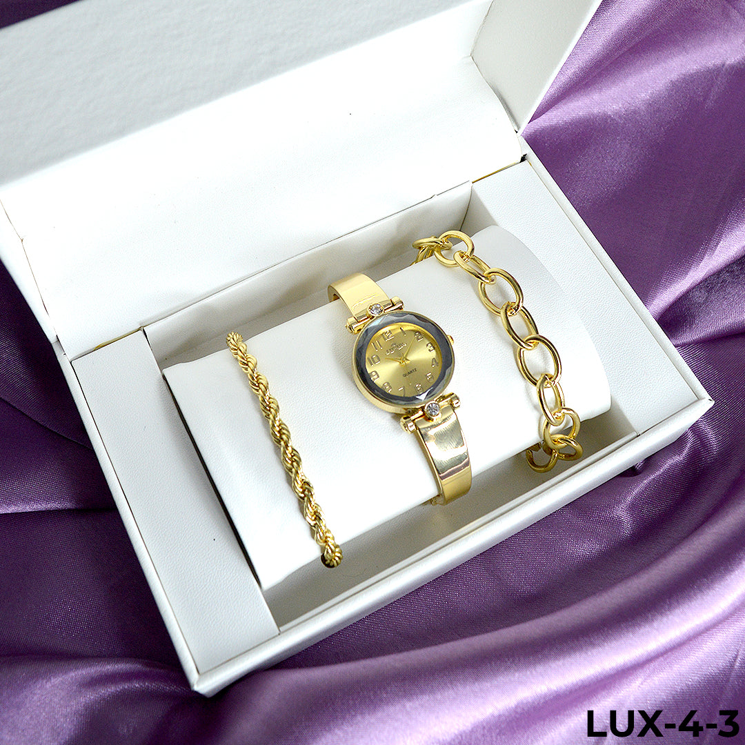 LUX-4 RELOJ LUX ANÁLOGO + JUEGO ACCESO