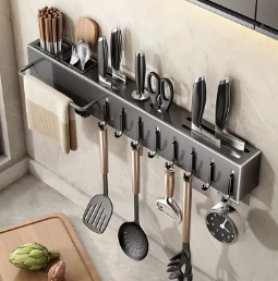 Organizador de Utensilios, Cubiertos y Cuchillos de Pared